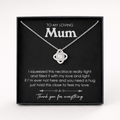 To My Mom — Love Knot Necklace | Meaningful Jewelry Gift for Mother
