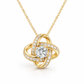To My Soulmate — Love Knot Necklace | Romantic Jewelry Gift for Girlfriend or Wife