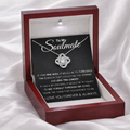 To My Soulmate — Love Knot Necklace | Romantic Jewelry Gift for Girlfriend or Wife