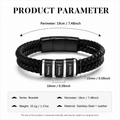 Personalized Dad Bracelet – Custom Engraved Gift for Dad | Father's Day Gift, Birthday Gift